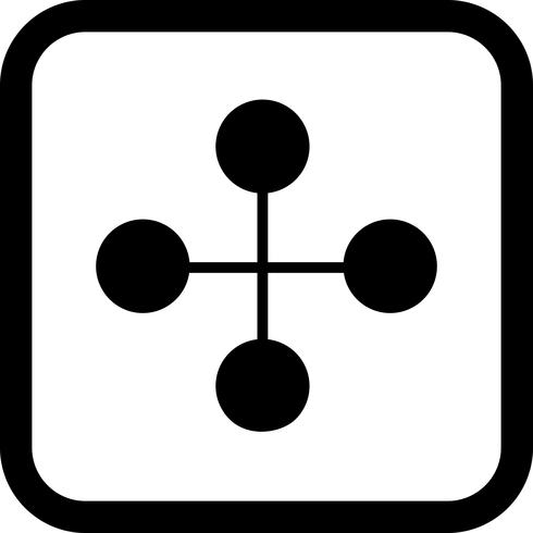 Link Building Icon Design vector