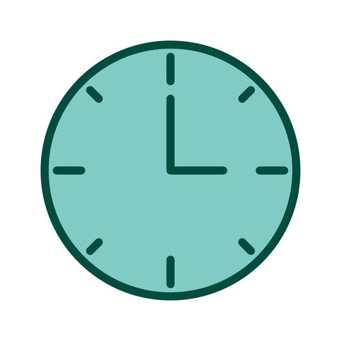 Clock Icon Design vector