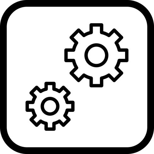 Settings Icon Design vector