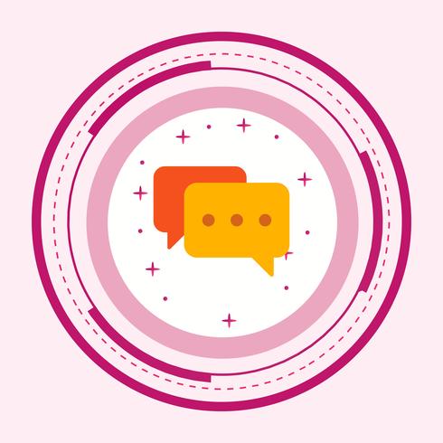 Chat Icon Design vector