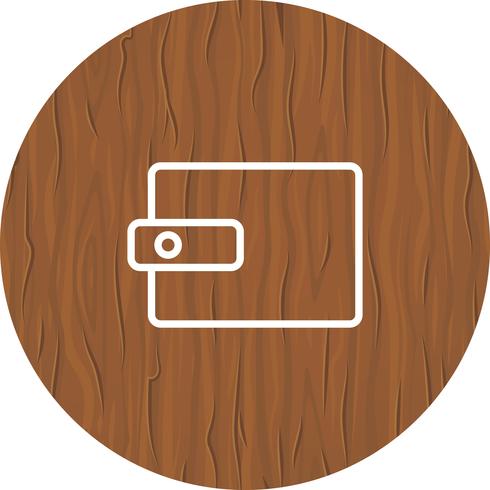 Wallet Icon Design vector
