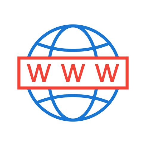 Web Search Icon Design vector
