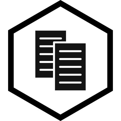 Files Icon Design vector