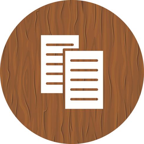 Files Icon Design vector