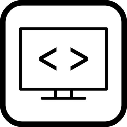 Code optimization Icon Design vector