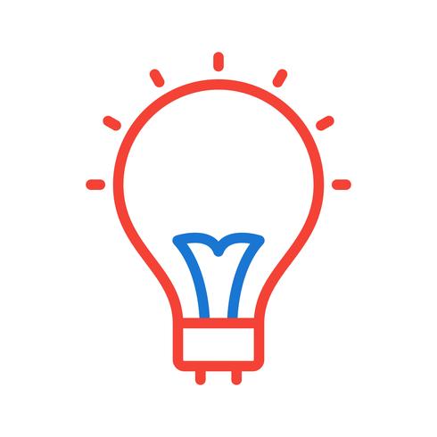 Bulb Icon Design vector