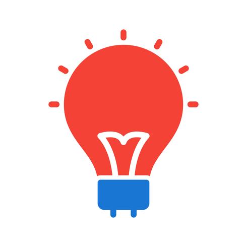 Bulb Icon Design vector