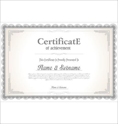 Certificate vector