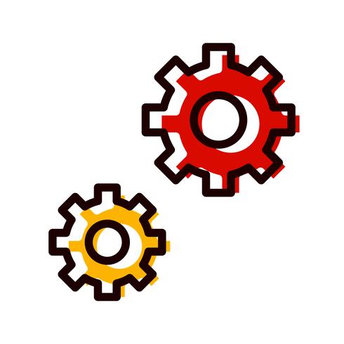 Settings Icon Design vector