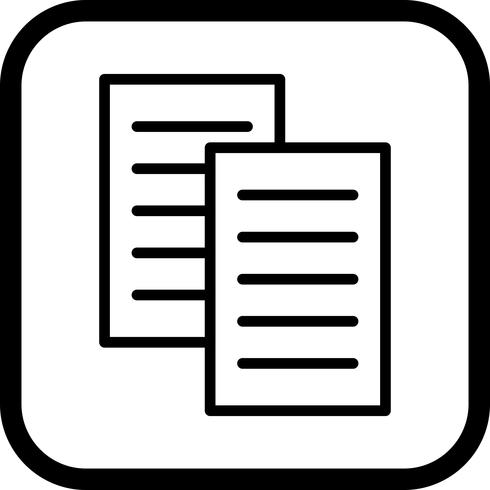 Files Icon Design vector