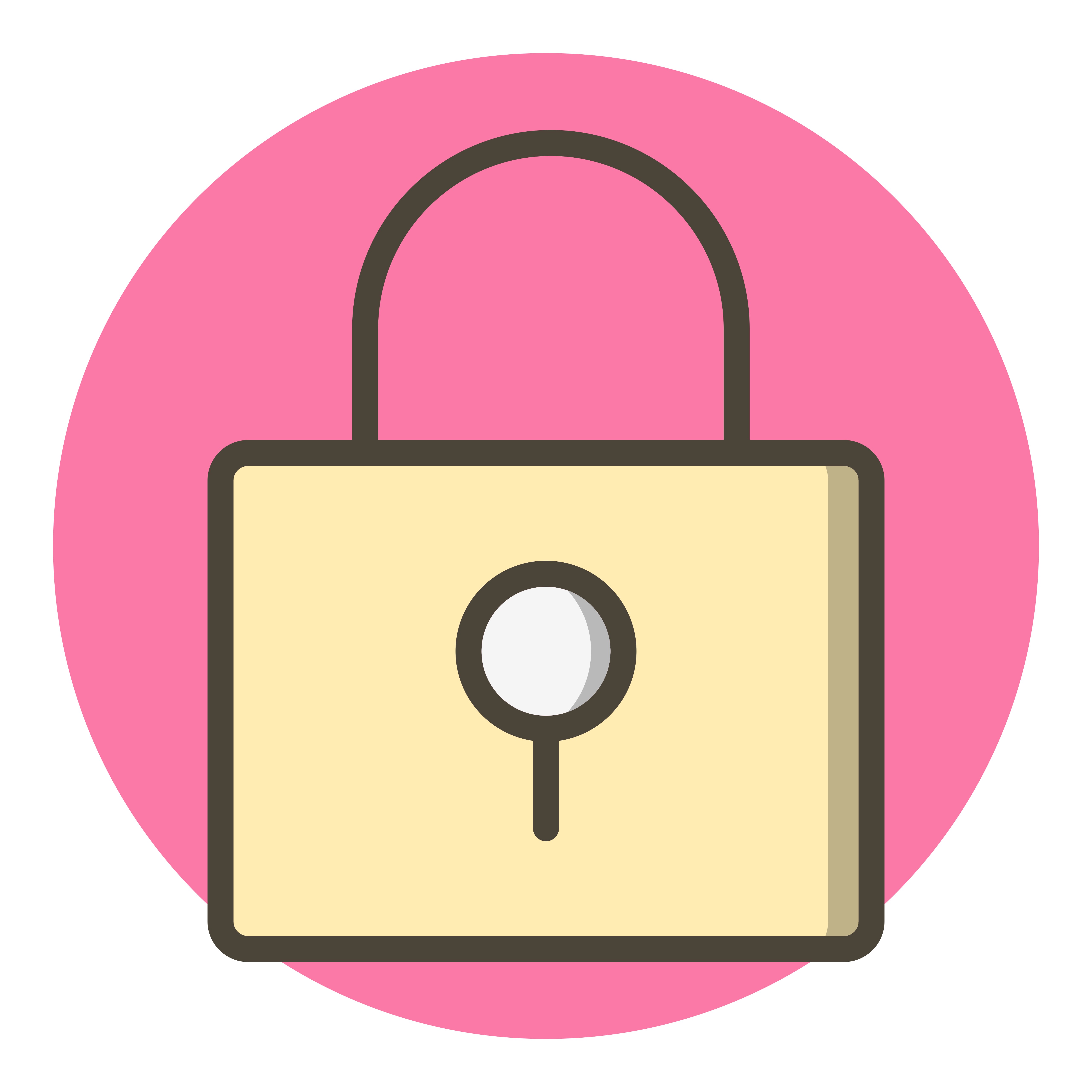 Lock Icon Design 508717 Vector Art at Vecteezy