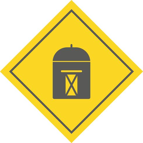 Postbox Icon Design vector