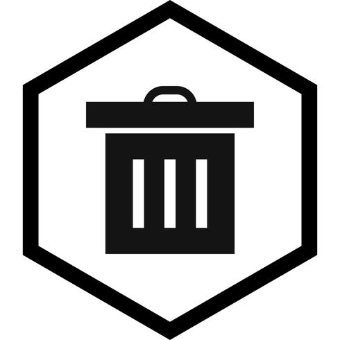 Trash Icon Design vector