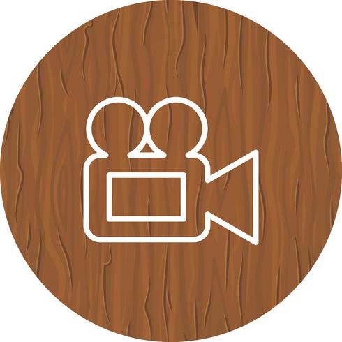 Video Camera Icon Design vector