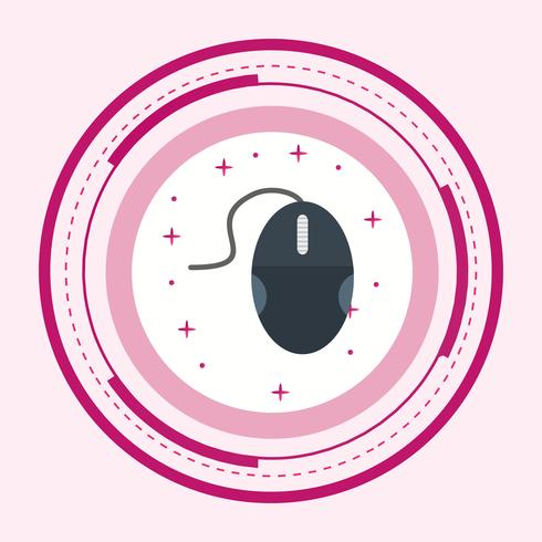 Mouse Icon Design vector