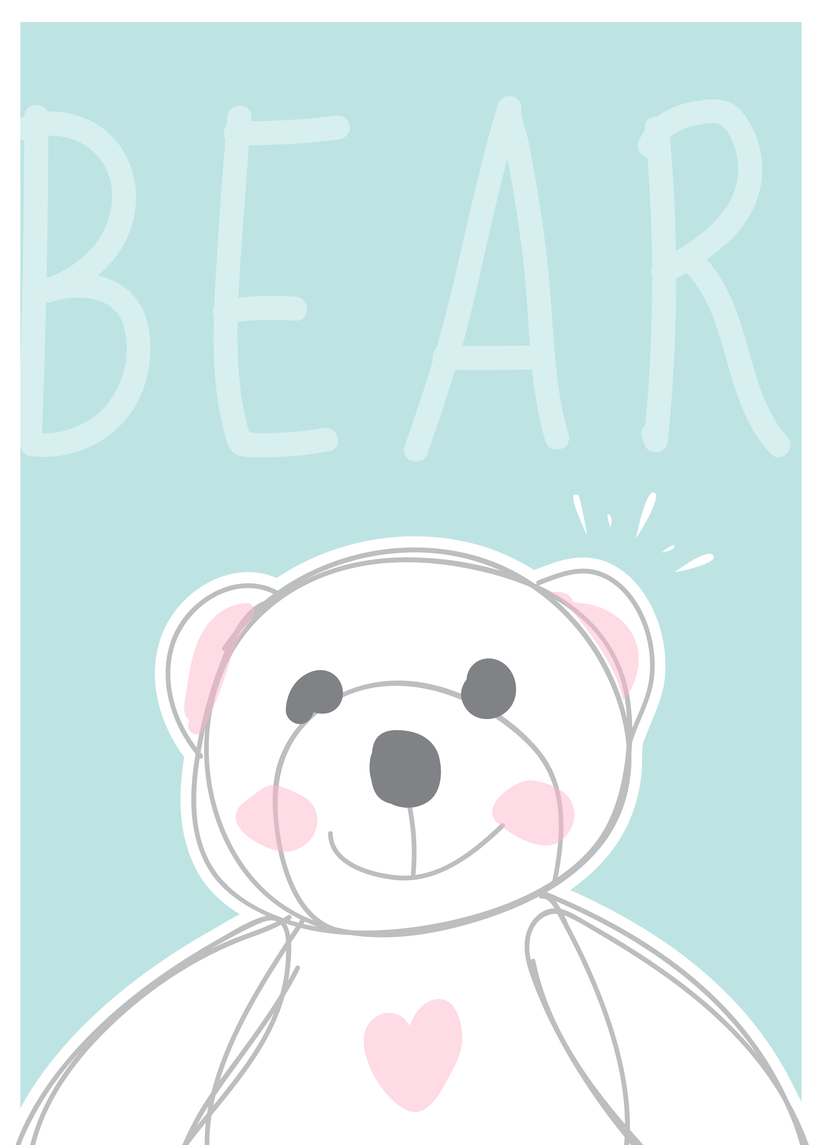 Cute Bear cartoon character 509248 Vector Art at Vecteezy