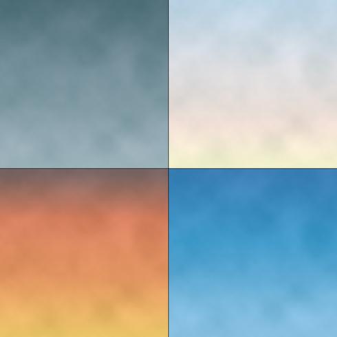 cloudy gradient sky backgrounds vector