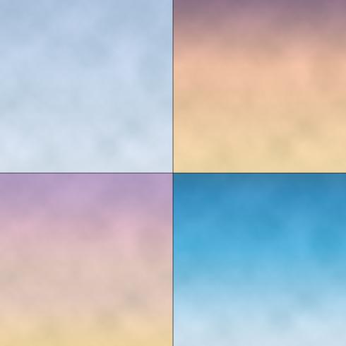 gradient sky backgrounds vector