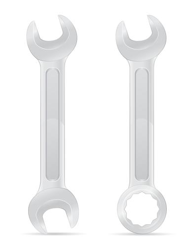 tool spanner vector illustration