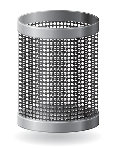 dustbin vector illustration