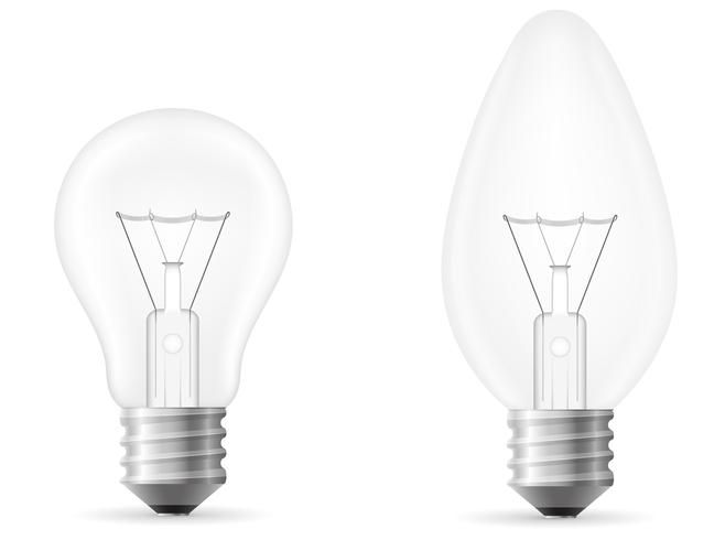 light bulb vector illustration