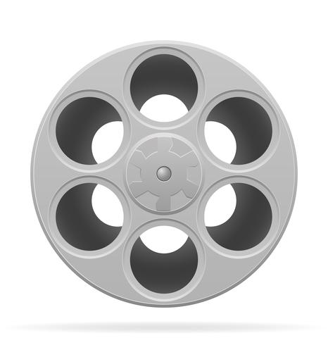 revolver cylinder vector illustration
