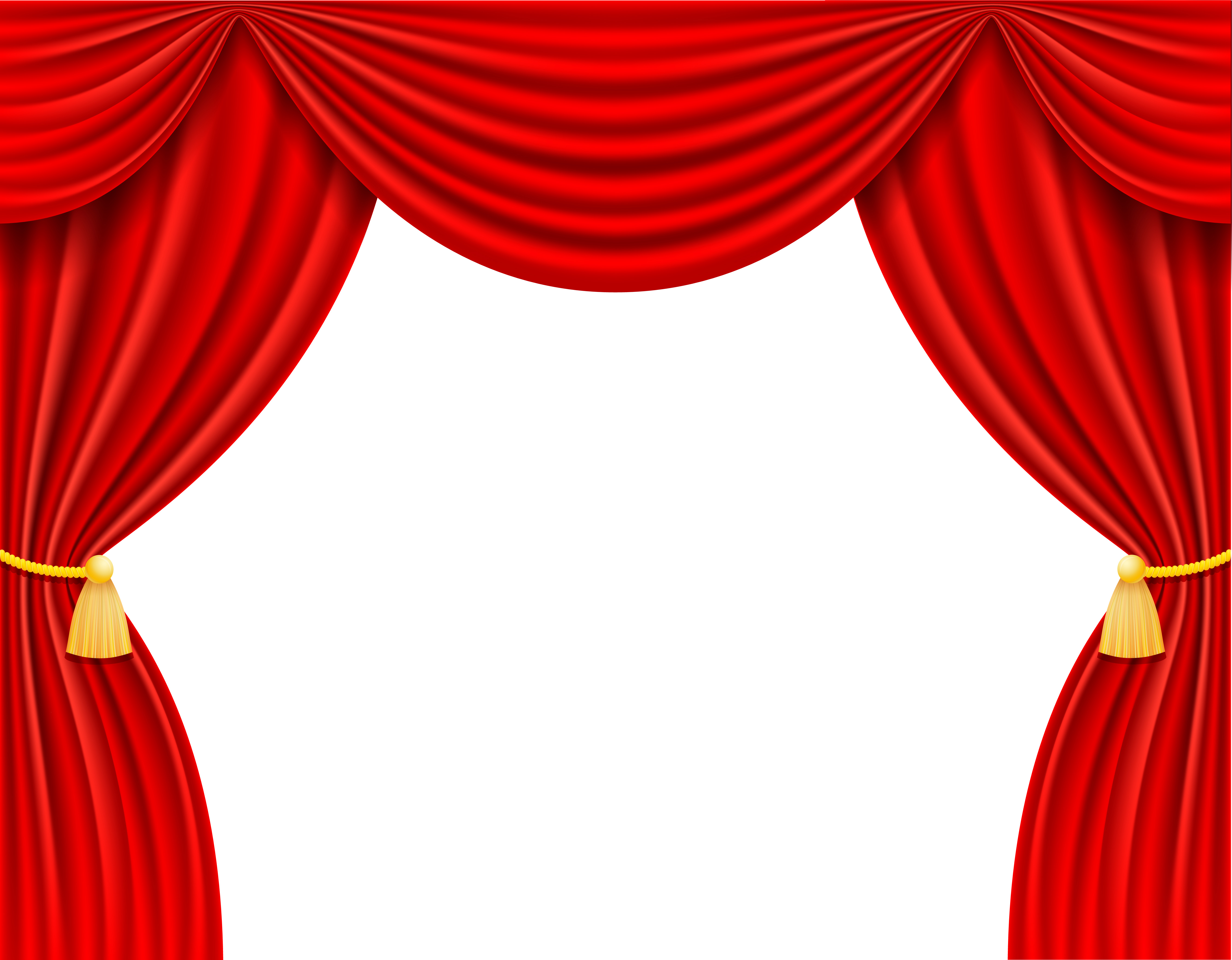 red theatrical curtain vector illustration 509888 Vector Art at Vecteezy