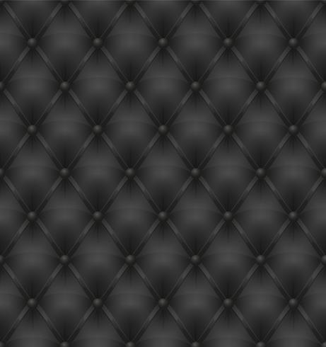 black leather upholstery seamless background vector