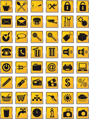 icons set  for design vector illustration