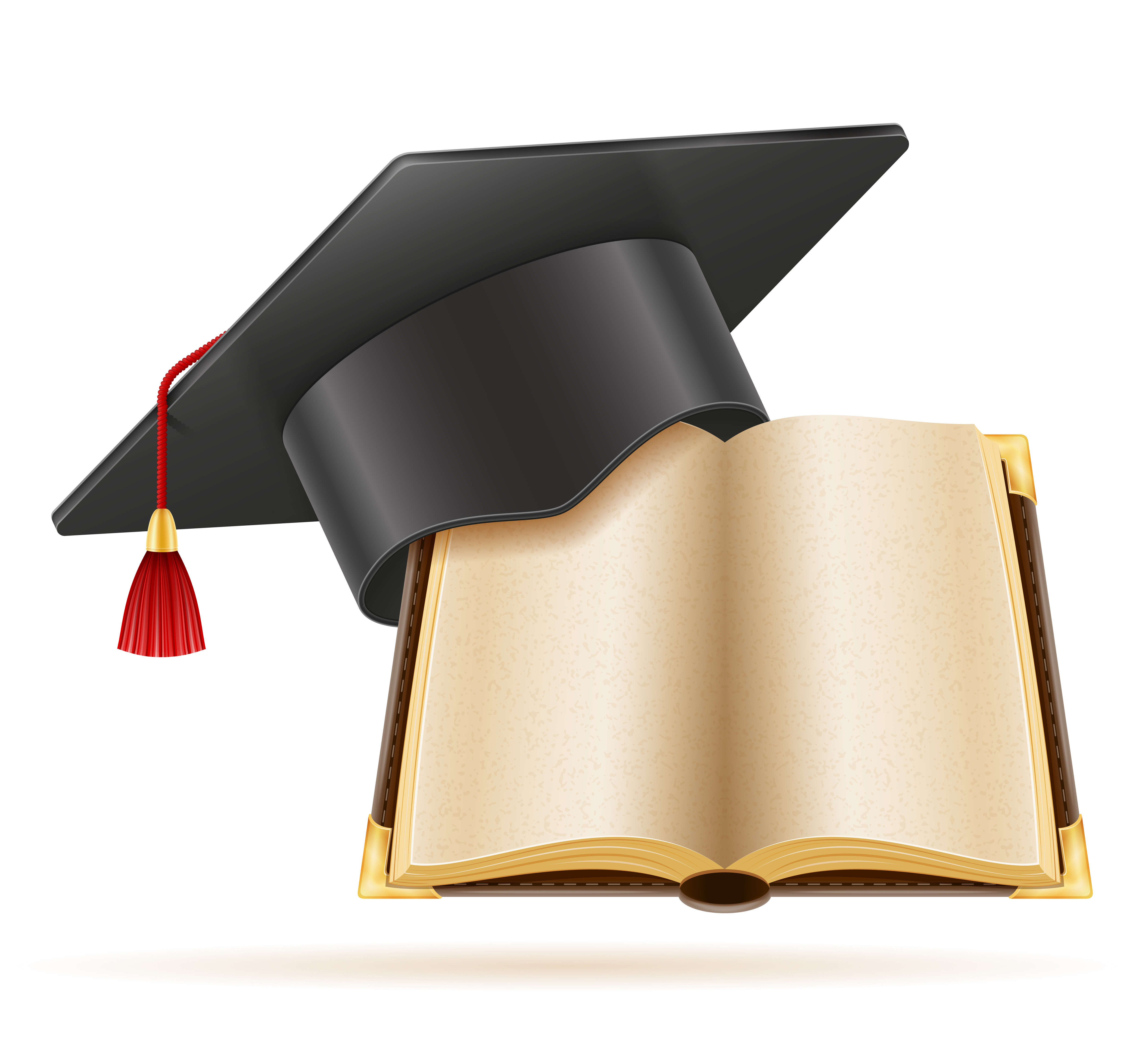 Download academic graduation mortarboard square cap vector ...