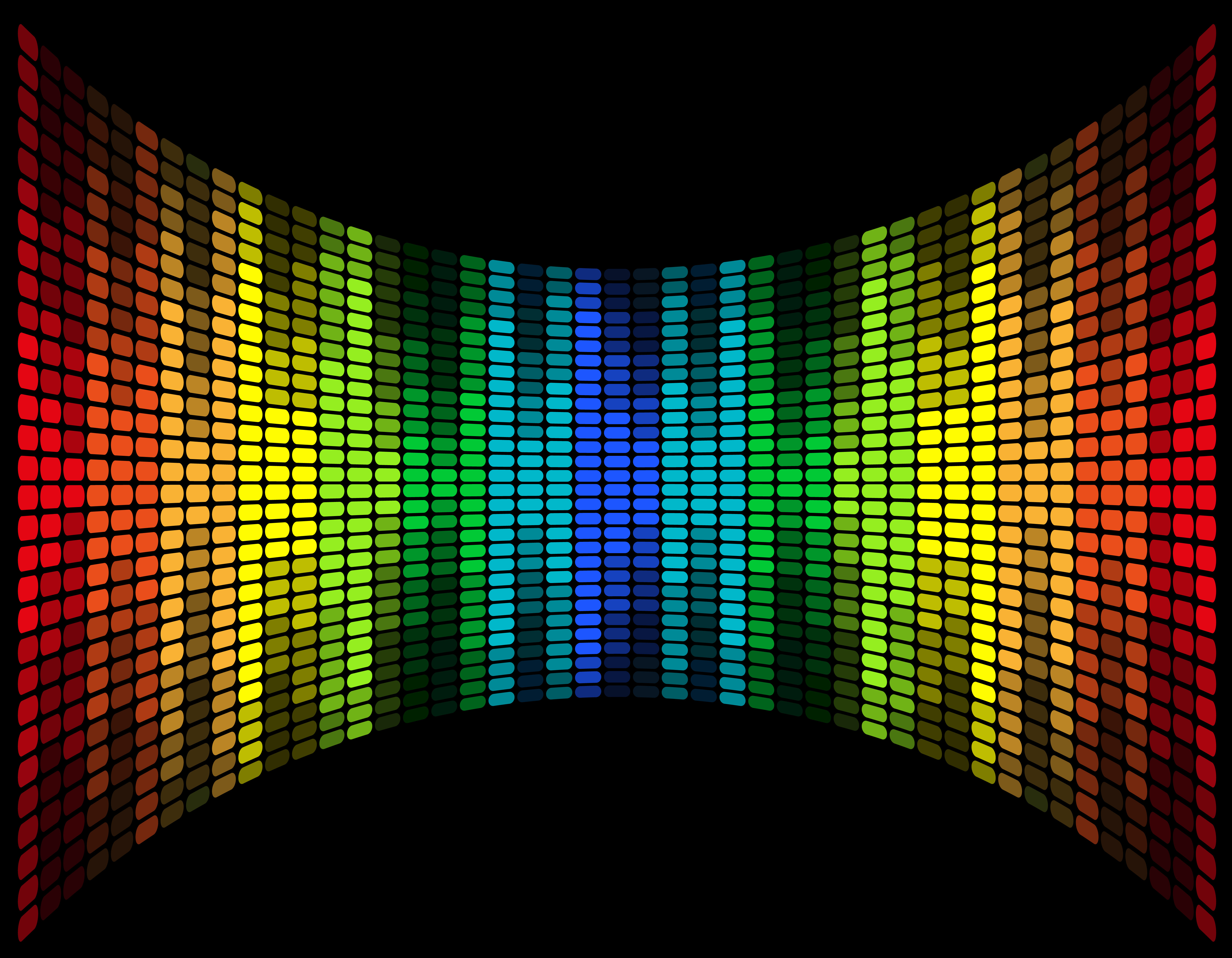 illustration vectorielle abstraite égaliseur graphique multicolore