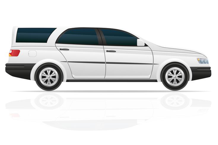 car touring vector illustration