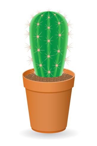 ilustración vectorial de cactus vector