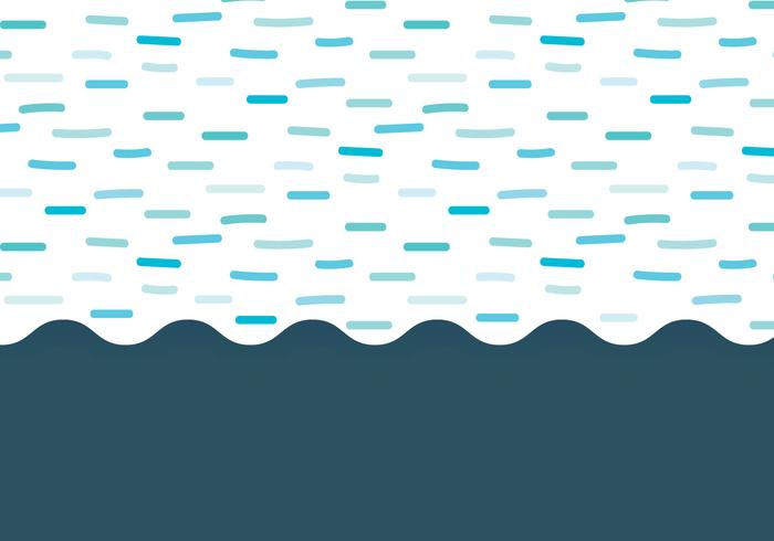 Dashed Waves Background vector