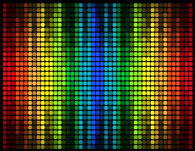 abstract multicolored graphic equalizer vector illustration