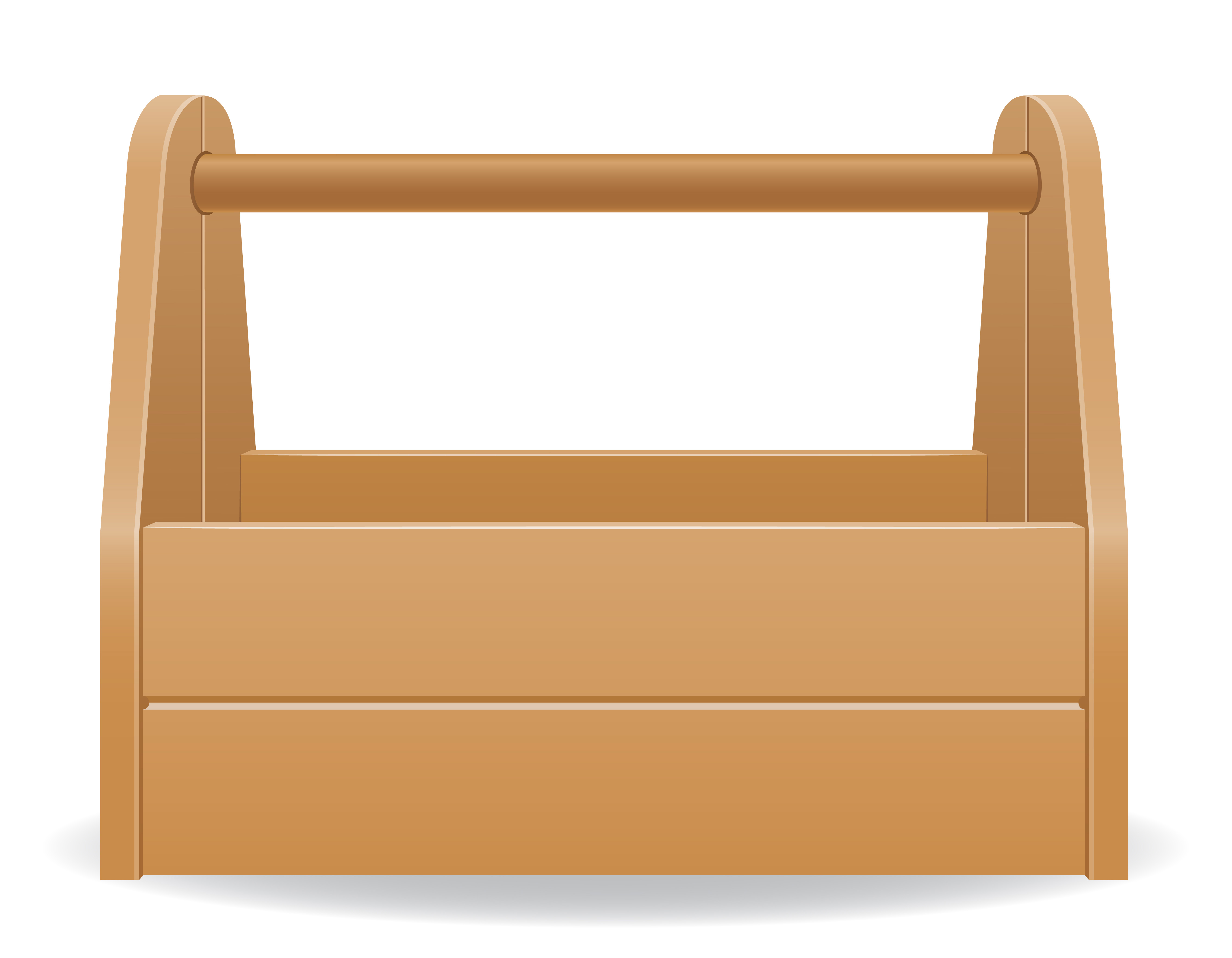 empty toolbox clipart