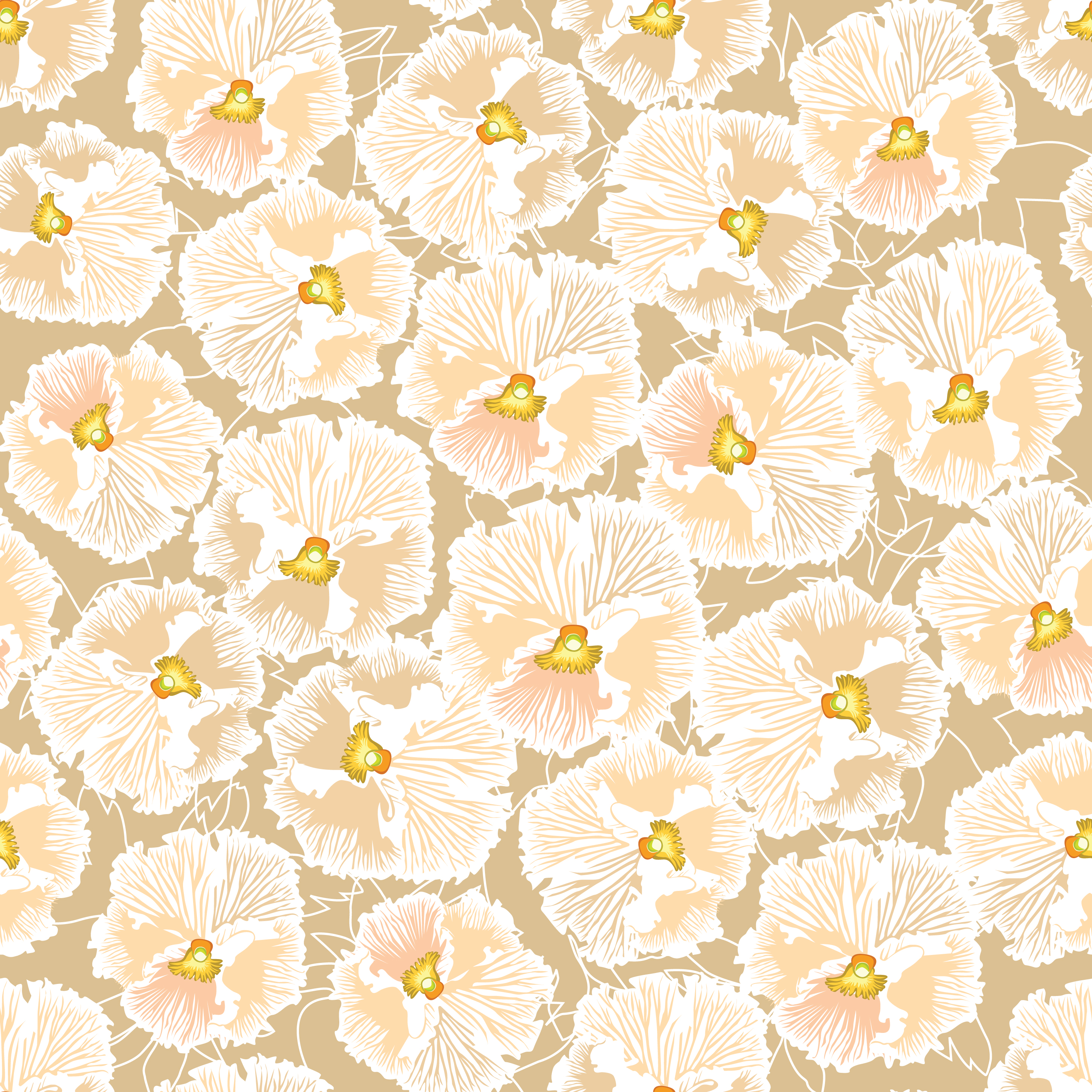 Download Floral seamless pattern. Flower background. Bloom garden texture 511344 - Download Free Vectors ...