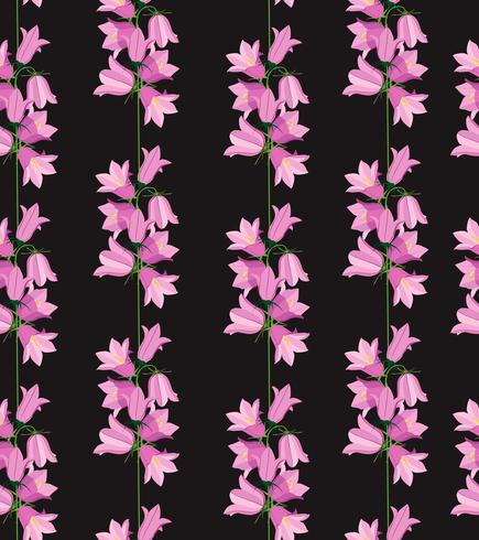 Floral seamless pattern. Flower background. vector