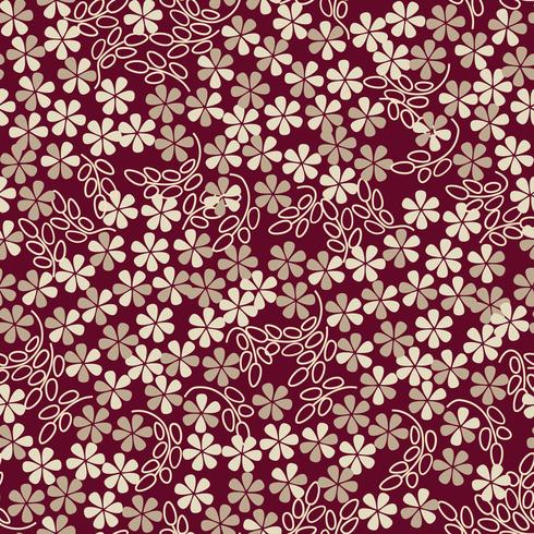 Floral seamless pattern. Flower background. garden texture vector