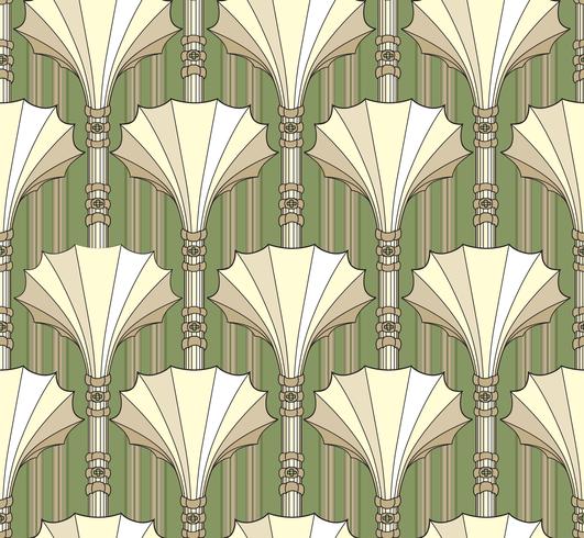 Abstract pattern in retro style. Geometric seamless textured vintage background. vector