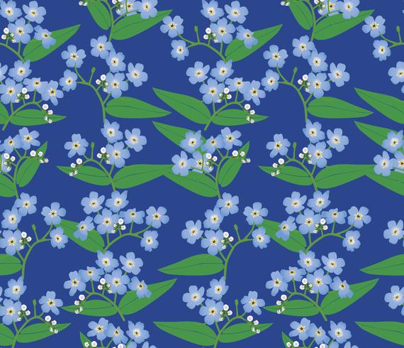 Abstract floral seamless pattern. Flower spring background. vector