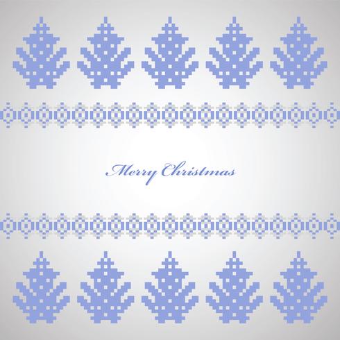 Christmas trees vector