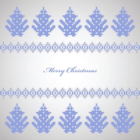 Christmas trees vector