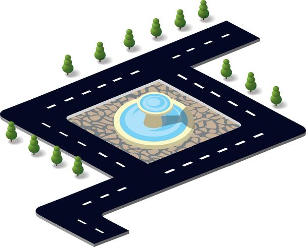 city block vector