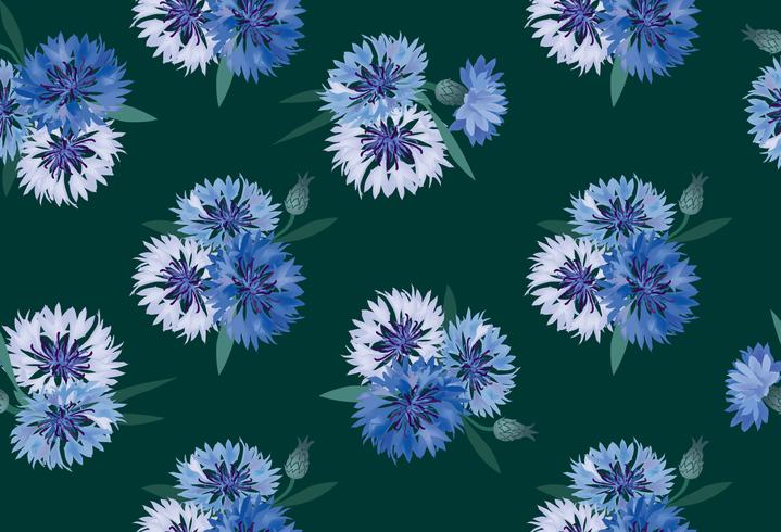 Abstract floral seamless pattern. Summer Flower background vector