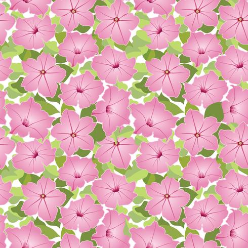 Abstract floral seamless pattern. Summer Flower background. vector
