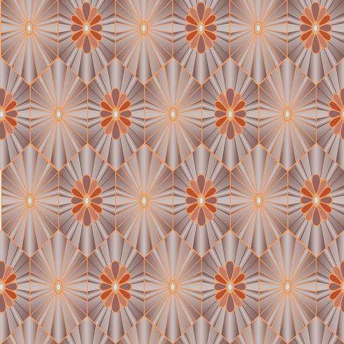 Patrón floral sin fisuras Textura oriental. Adorno de flor vector