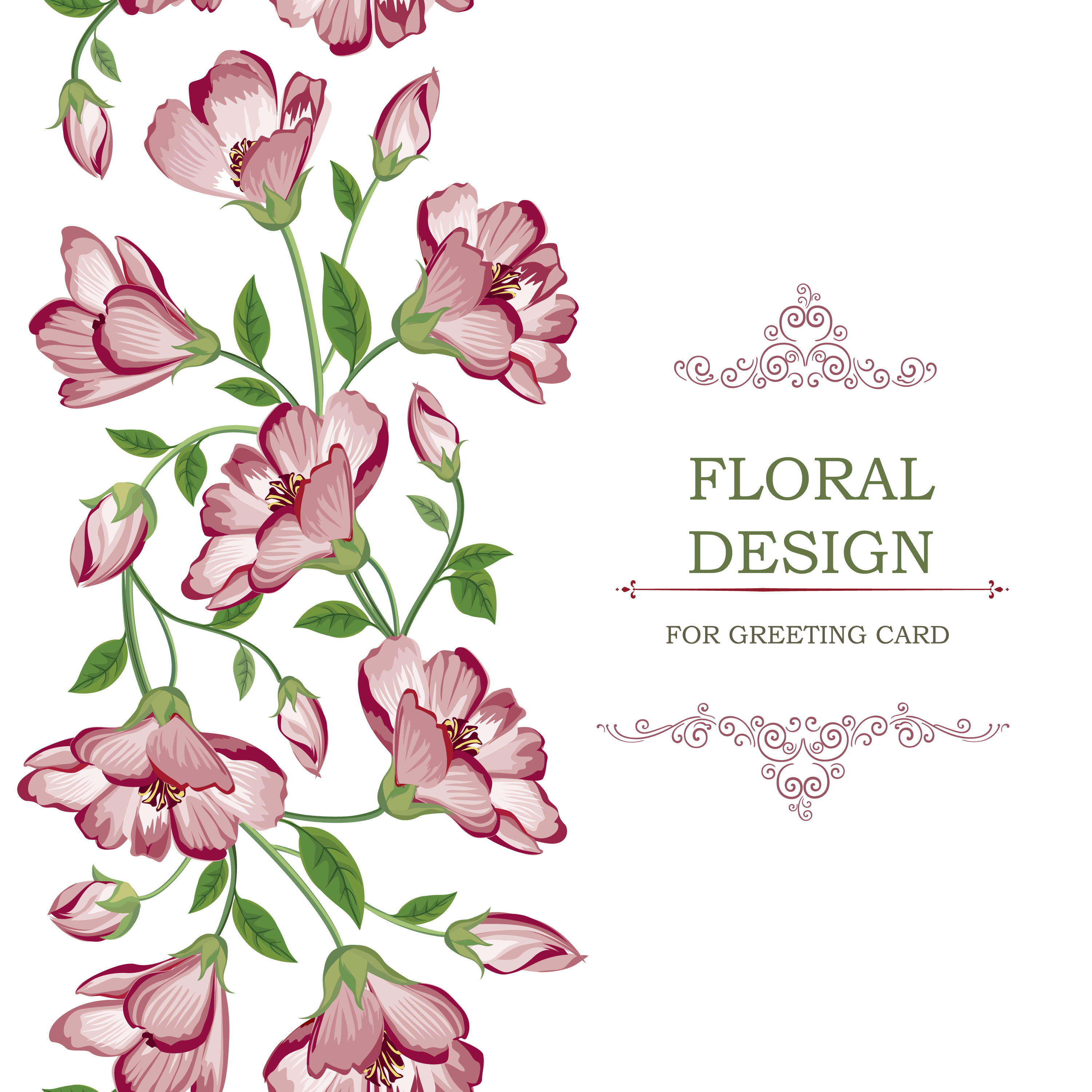 Floral Border Design Patterns