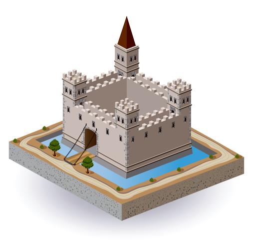 Castle vector
