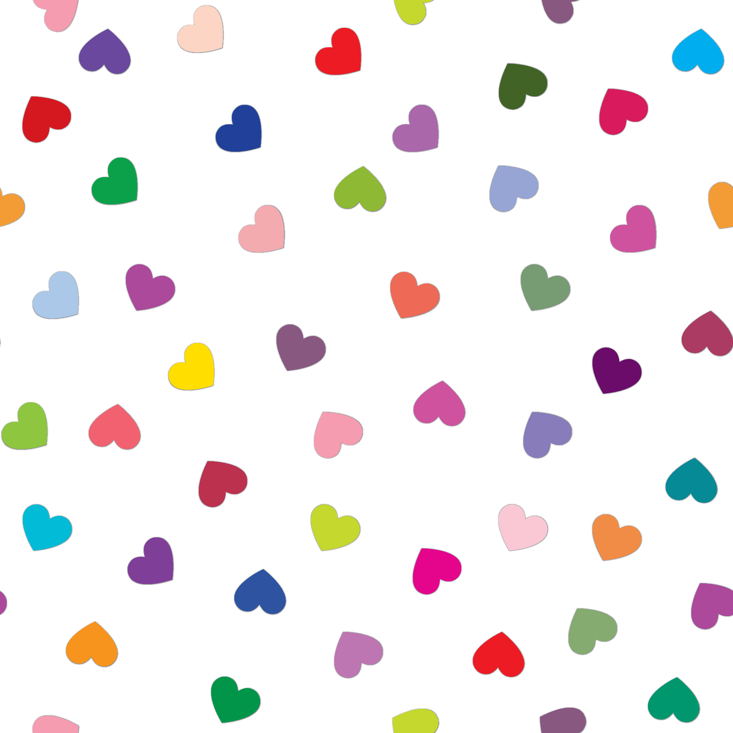 Love heart background. Romantic holiday seamless pattern 512203 Vector ...